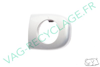 Cache poignée porte extérieure gris nacré 3B4839879 Golf 4 Bora Lupo Passat Polo - Image 1