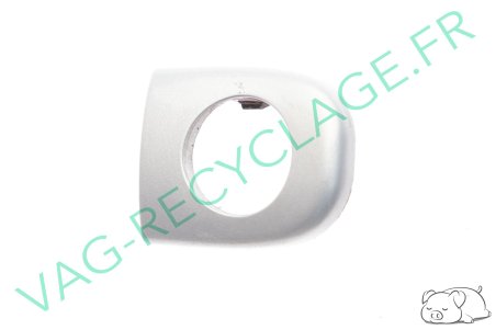 Cache poignée porte extérieure gris nacré 3B4839879 Golf 4 Bora Lupo Passat Polo - Image 1