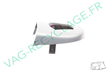 Cache poignée porte extérieure gris nacré 3B4839879 Golf 4 Bora Lupo Passat Polo - Image 2