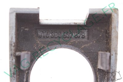 Cache poignée porte extérieure gris nacré 3B4839879 Golf 4 Bora Lupo Passat Polo - Image 4