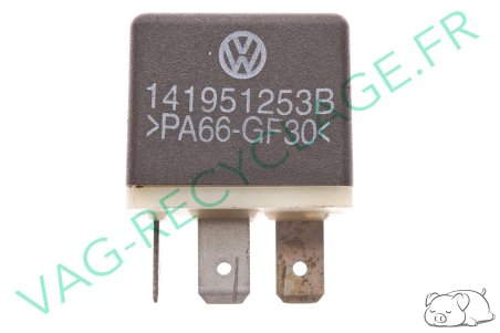 Relai N°53 141951253B 12V 40A Bitron pour divers modèles Audi Seat Volkswagen - Image 2