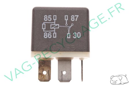 Relai N°53 141951253B 12V 40A Bitron pour divers modèles Audi Seat Volkswagen - Image 3