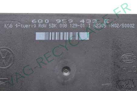 Calculateur boitier confort Hella 6Q0959433E pour Skoda Fabia 2000 - 2008 - Image 3