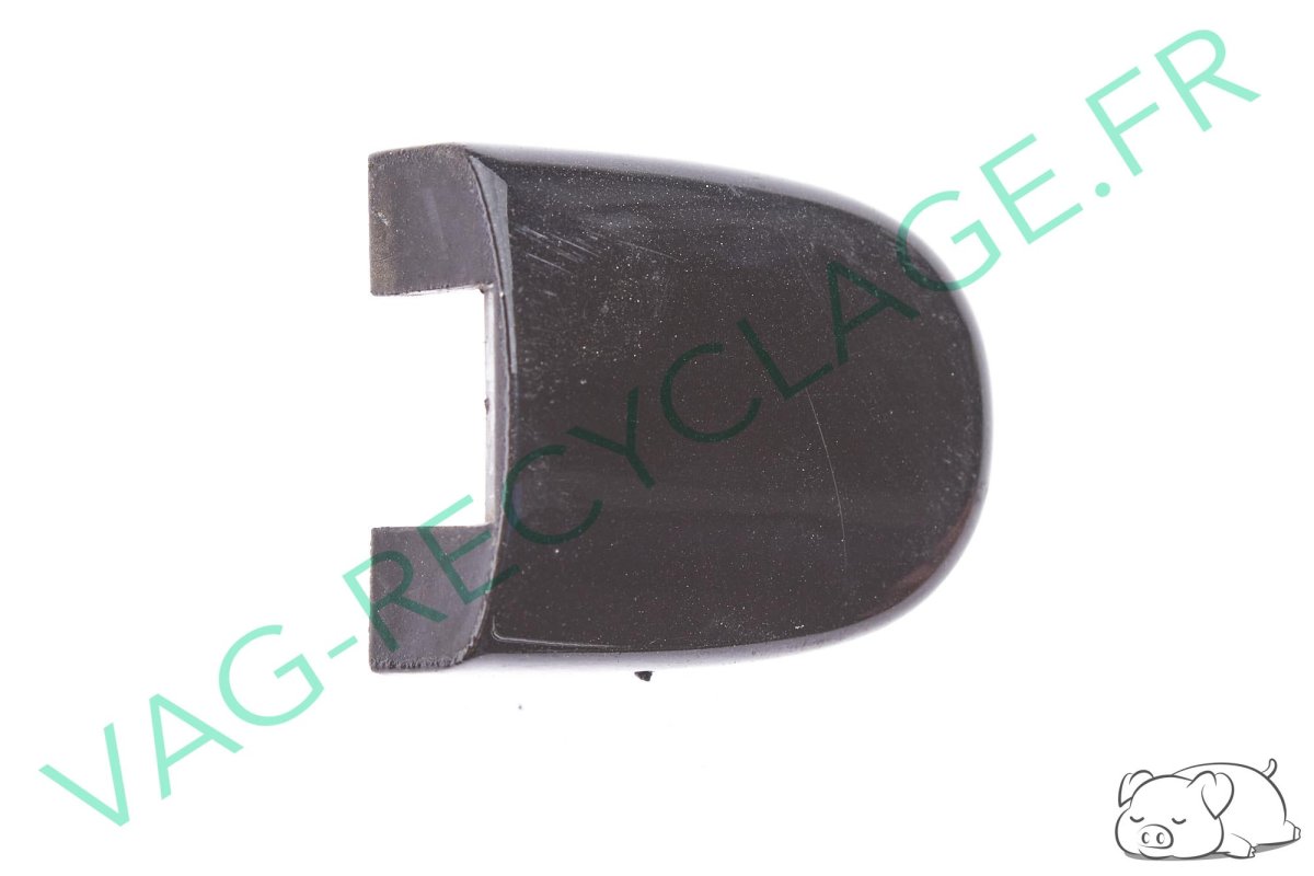 Cache poignée porte ext 3B4839879 Golf 4 Golf 5 Bora Lupo Passat Polo 4 (noir) - Image 1