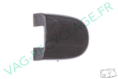 Cache poignée porte ext 3B4839879 Golf 4 Golf 5 Bora Lupo Passat Polo 4 (noir) - Image 1