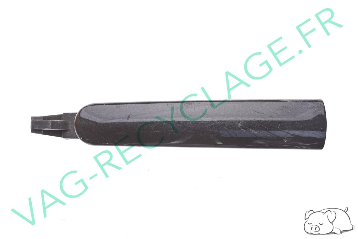 Poignée porte ext 3B0837207 Golf 4 Golf 5 Polo 4 Polo 5 Noir métalisé (moyen) - Image 1