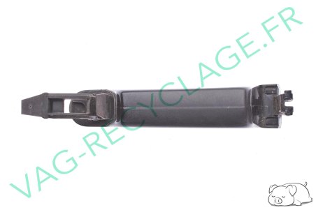 Poignée porte extérieure 3B0837207 Golf 4 Golf 5 Polo 4 Polo 5 Noir métalisé - Image 3