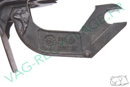 Poignée porte extérieure 3B0837207 Golf 4 Golf 5 Polo 4 Polo 5 Noir métalisé - Image 4