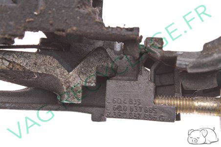 Mécanisme poignée de porte extérieure droite 6Q0837886 Polo 4 9N 9N3 et Fox - Image 6