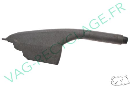 Cache levier de frein à main Gris Flanelle 6Q0711461F pour Polo 4 9N 9N3 - Image 1