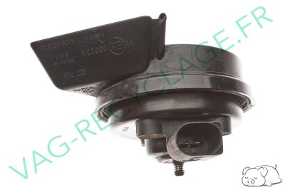 Avertisseur sonore klaxon 6Q0951223E pour Volkswagen Polo 4 9N 9N3 - Image 3