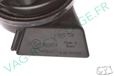 Avertisseur sonore klaxon 6Q0951223E pour Volkswagen Polo 4 9N 9N3 - Image 4