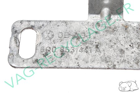 Equerre de fixation console centrale 6Q0863441A pour Volkswagen Polo 4 9N 9N3 - Image 3