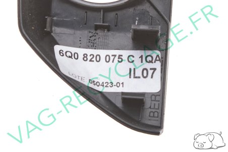 Cache commande chauffage 6Q0820075C pour Volkswagen Polo 4 9N 9N3 - Image 3