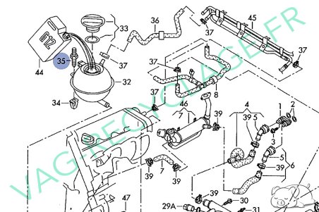 Vis bocal liquide refroidissement N90847201 - Image 2