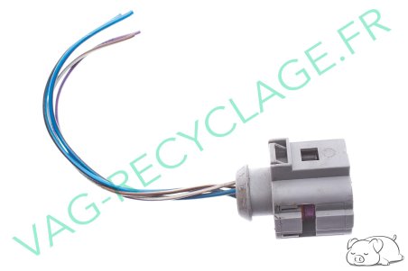 Prise vanne EGR 6 pôles 1J0973713G pour Audi Seat Skoda Volkswagen - Image 1
