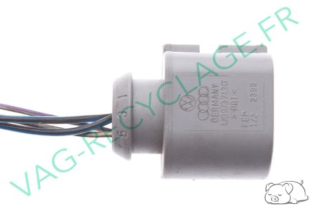 Prise vanne EGR 6 pôles 1J0973713G pour Audi Seat Skoda Volkswagen - Image 3