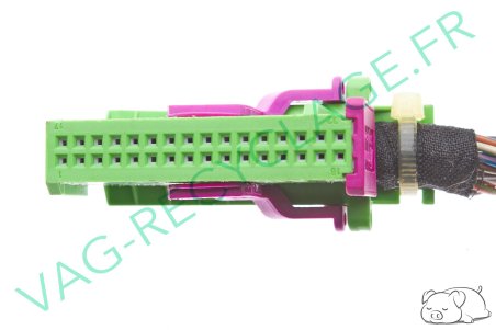 Fiche compteur verte 32 pôles 1J0972977C pour Audi Seat Skoda Volkswagen - Image 4