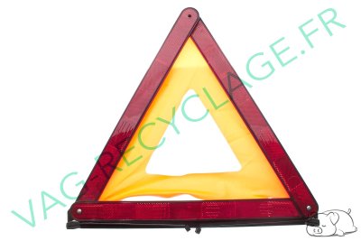 Triangle de signalisation 000093057 Golf 5 6 NewBeetle Polo 4 5 Sharan Eos - Image 1