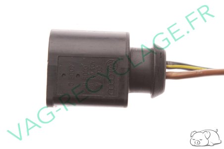 Connecteur fiche 2 broches 4D0971992 Volkswagen Audi Seat Skoda - Image 3
