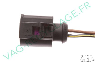 Connecteur fiche 2 broches 4D0971992 Volkswagen Audi Seat Skoda - Image 4