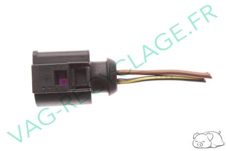 Connecteur fiche 2 broches 4D0971992 Volkswagen Audi Seat Skoda - Image 5