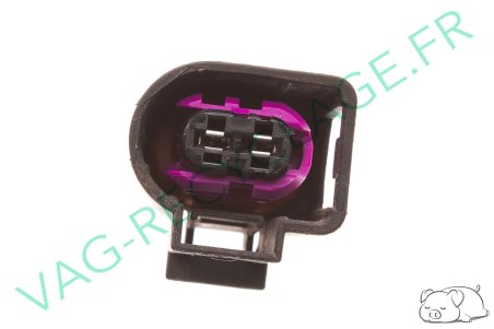 Connecteur fiche 2 broches 4D0971992 Volkswagen Audi Seat Skoda - Image 6