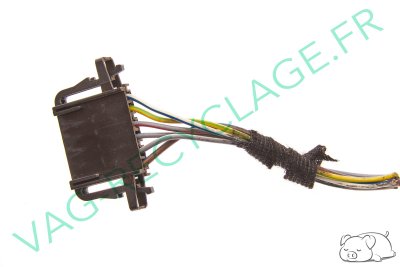 Boitier fiches plates 6 pôles 3B0972706 Audi Seat Skoda Volkswagen - Image 1