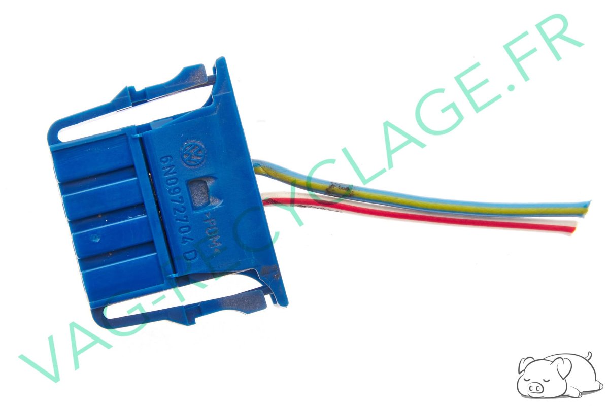Boitier fiche plate embrayage 6N0972704D pour Volkswagen Skoda Seat Audi - Image 1