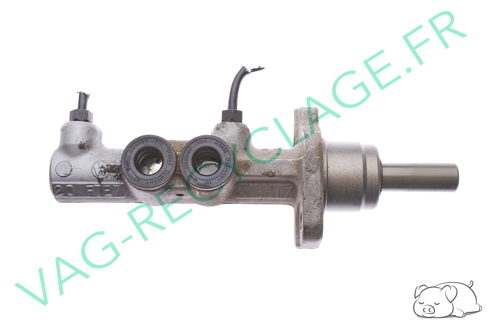 Maitre cylindre de frein (ABS) 6Q0611019Q pour Volkswagen Polo 4 9N 9N3 et Fox - Image 1