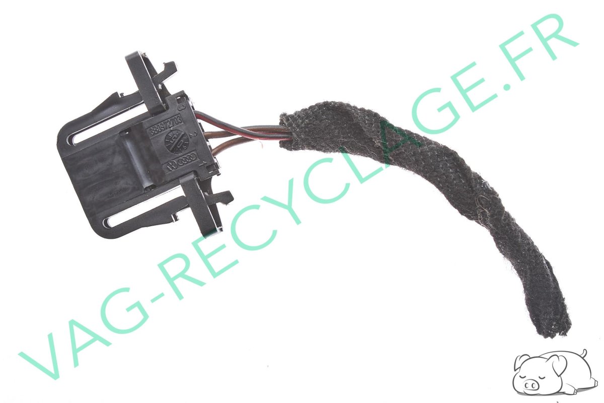Fiche faisceau 3 pôles 3B0972703 pour Audi Seat Skoda Volkswagen - Image 1