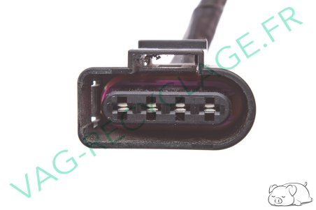 Fiche faisceau 4 pôles 1J0973724 pour Audi Seat Volkswagen Skoda - Image 3