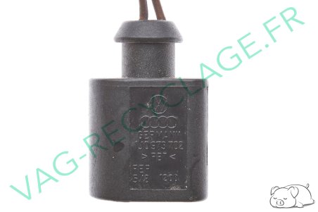 Fiche faisceau 2 pôles 1J0973702 pour Audi Seat Volkswagen Skoda - Image 2