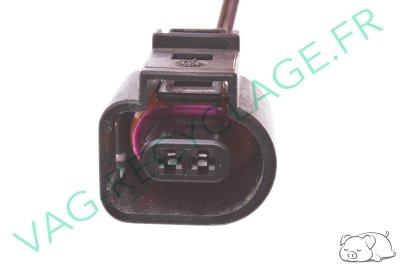 Fiche faisceau 2 pôles 1J0973702 pour Audi Seat Volkswagen Skoda - Image 3