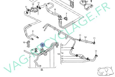 Clapet carburant 6Q0131101 pour Volkswagen Polo 4 Phase 2 9N3 et Fox 1.4 TDI - Image 4