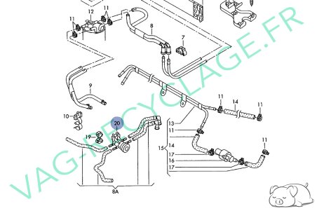 Clapet carburant 6Q0131101 pour Volkswagen Polo 4 Phase 2 9N3 et Fox 1.4 TDI - Image 4