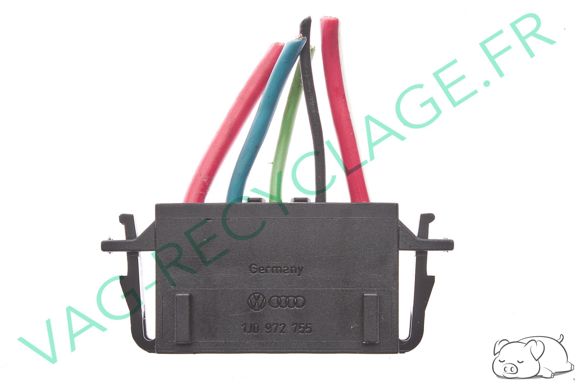 Fiche faisceau commande ventillation 1J0972755 pour Audi Seat Skoda Volkswagen - Image 1