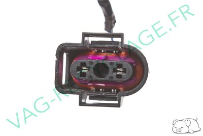 Fiche 2 pôles sonde de niveau d'eau 1J0973202 pour Audi Seat Skoda Volkswagen - Image 3