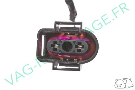 Fiche 2 pôles sonde de niveau d'eau 1J0973202 pour Audi Seat Skoda Volkswagen - Image 3