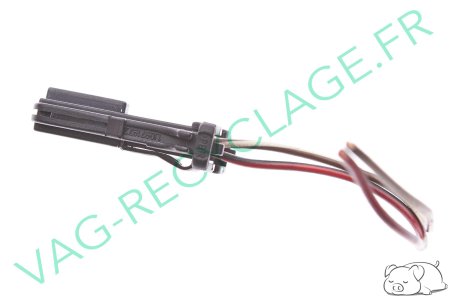 Fiche faisceau 2 pôles 1J0971972 pour Audi Seat Skoda Volkswagen - Image 2