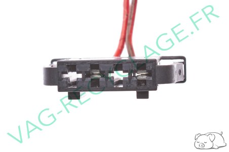 Fiche faisceau 4 pôles 4D0972704 pour Audi Seat Skoda Volkswagen - Image 3