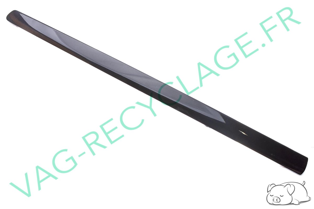 Baguette porte avant droite 6Q4853516A pour Polo 4 9N 9N3 4 portes Noir métal - Image 1