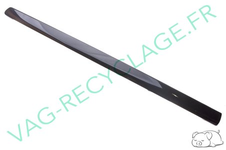 Baguette porte avant droite 6Q4853516A pour Polo 4 9N 9N3 4 portes Noir métal - Image 1