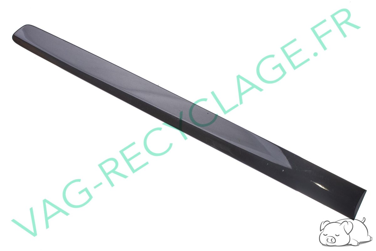 Baguette porte arrière gauche 6Q4853753A Polo 4 9N 9N3 4 portes Noir métal - Image 1