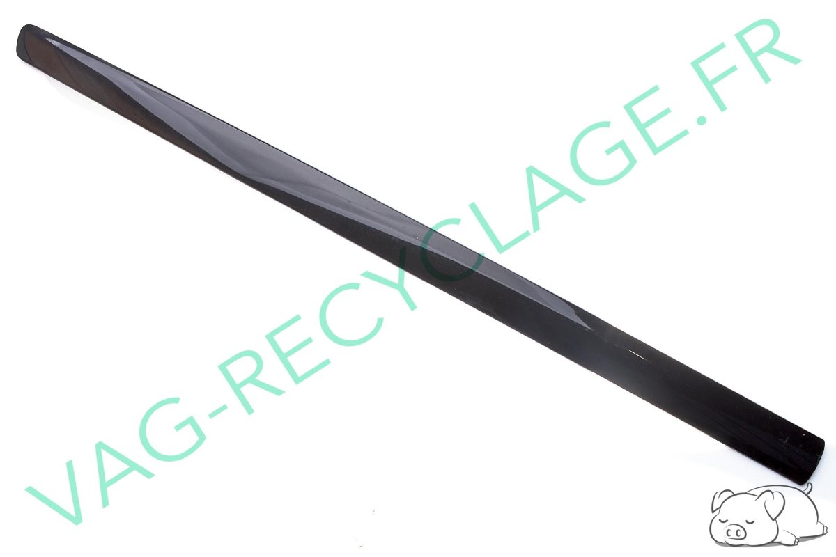 Baguette porte avant gauche 6Q4853515A pour Polo 4 9N 9N3 4 portes Noir métal - Image 1