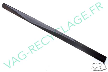 Baguette porte avant gauche 6Q4853515A pour Polo 4 9N 9N3 4 portes Noir métal - Image 1