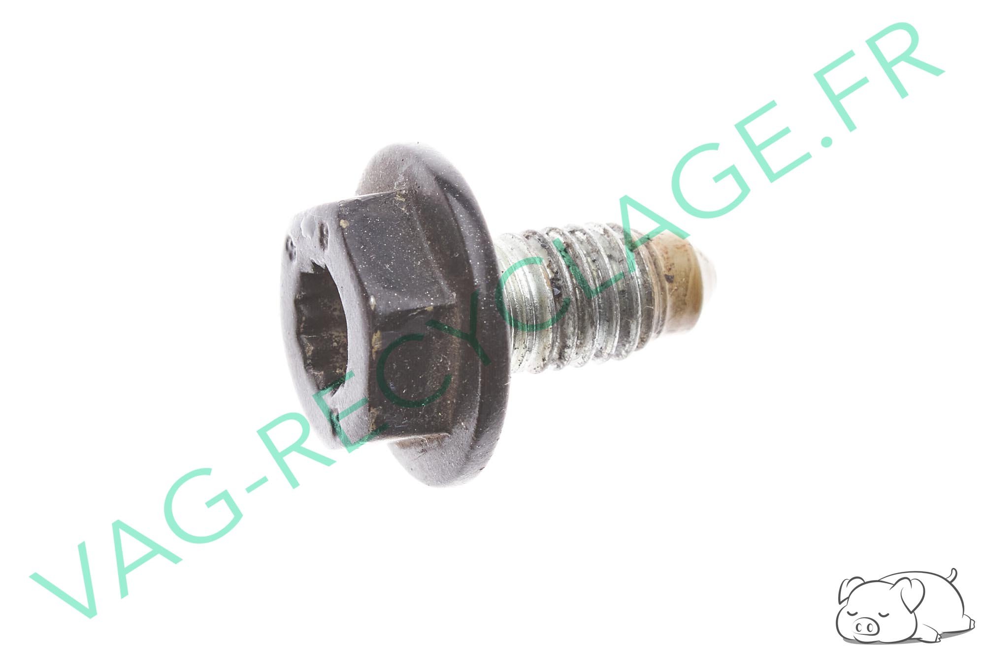 Vis 6 pans M8x16 charnière capot moteur N90822101 Eos Fox Golf 5 6 Polo 4 - Image 1
