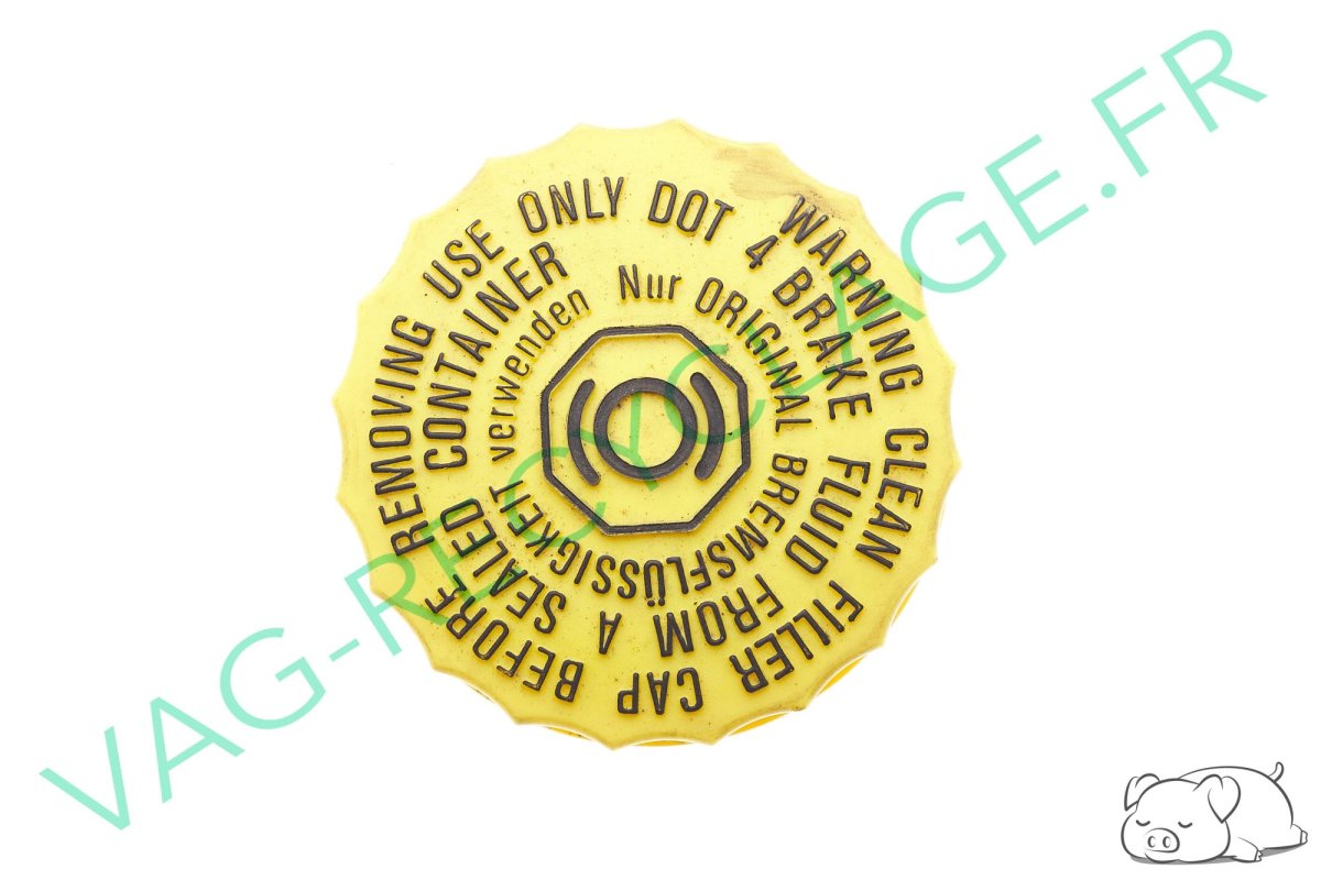 Bouchon réservoir liquide de frein 6N1611349B Audi 80 100 Audi A1 A4 A6 A8 RS4 - Image 1