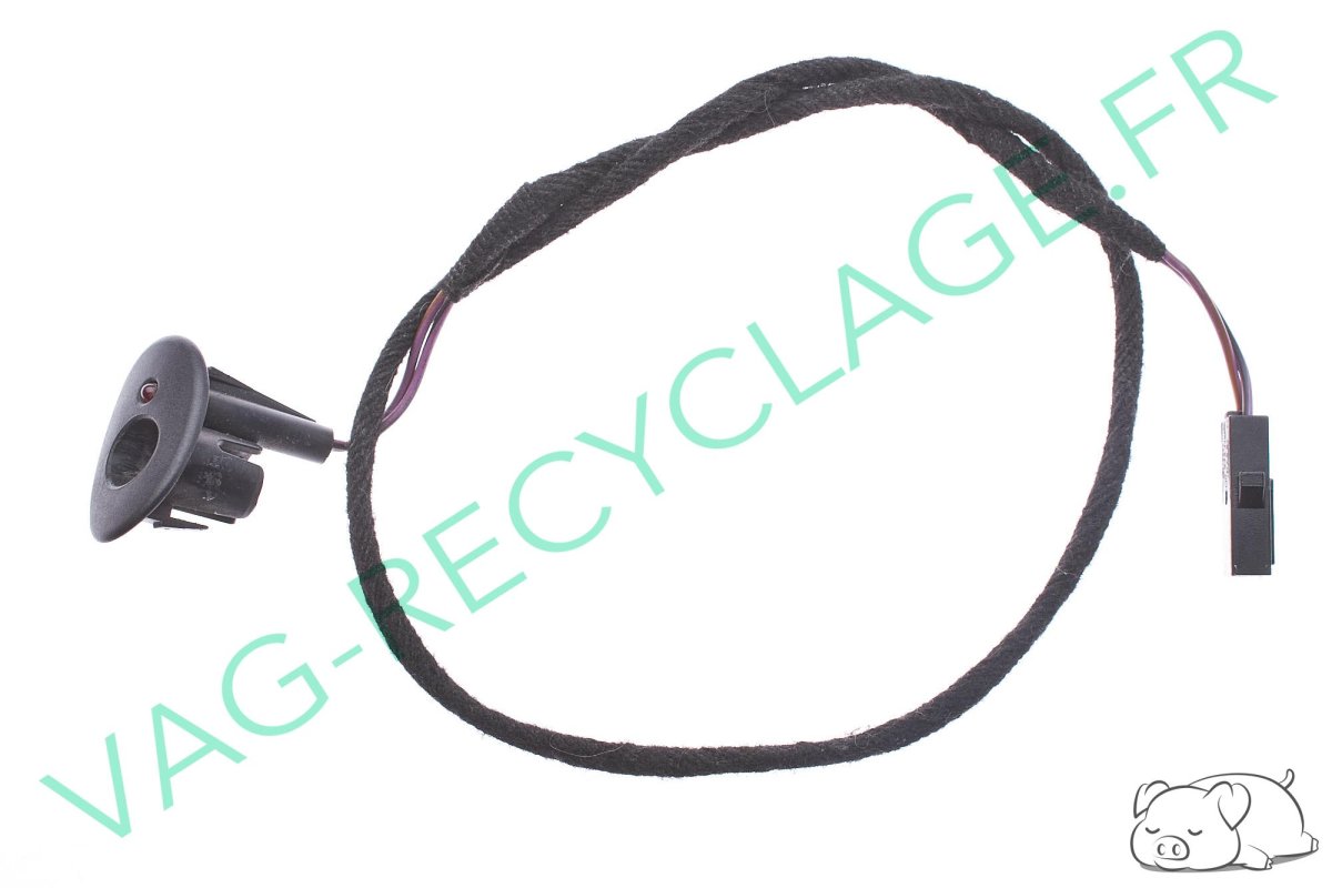 Guide loquet de porte avec voyant avant gauche 6Q1919238B Polo 4 9N 9N3 Fox - Image 1
