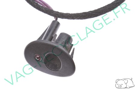 Guide loquet de porte avec voyant avant gauche 6Q1919238B Polo 4 9N 9N3 Fox - Image 2